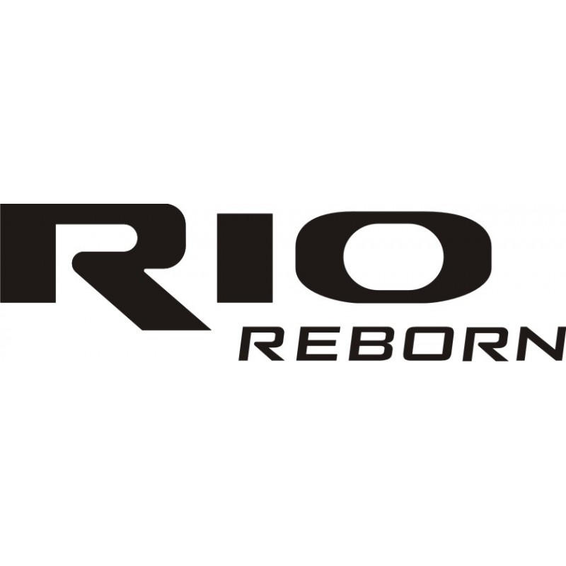 Sticker Kia Rio Reborn - Taille et Coloris au choix