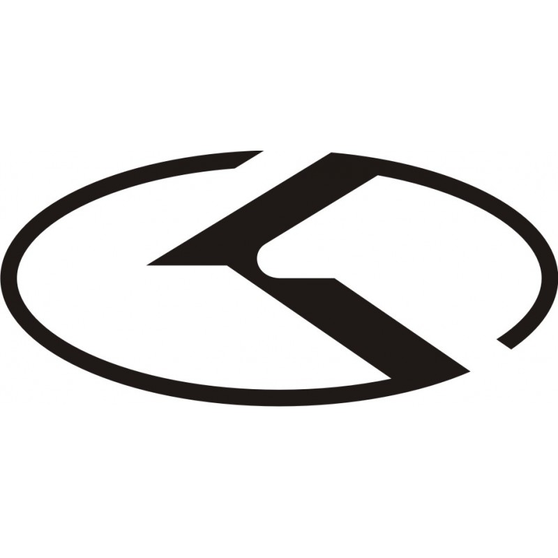 Sticker Kia Logo - Taille et Coloris au choix
