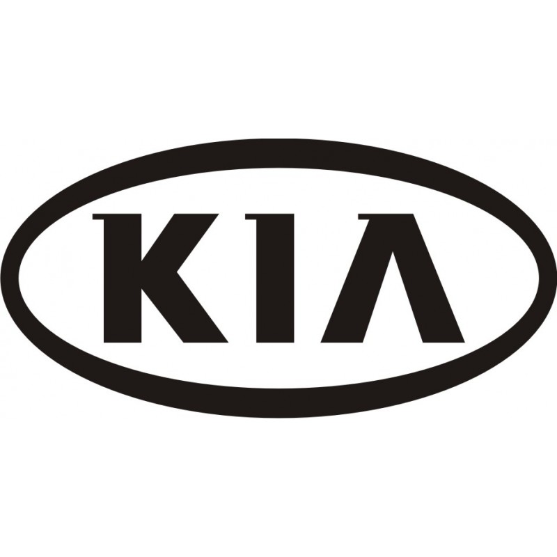 Sticker Kia Logo 2 - Taille et Coloris au choix