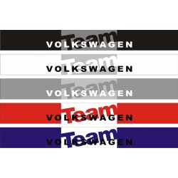 Bandeau pare soleil Team Volkswagen 1