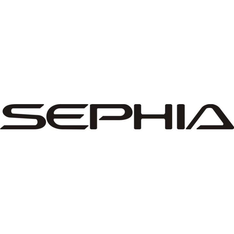 Sticker Kia Sephia - Taille et Coloris au choix