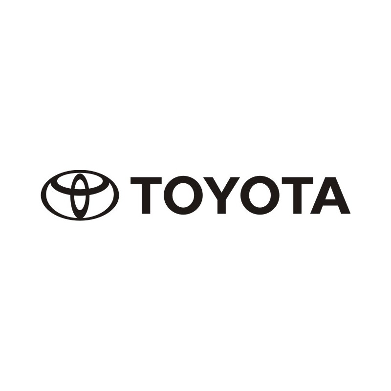 Sticker Toyota 4 - Taille et Coloris au choix