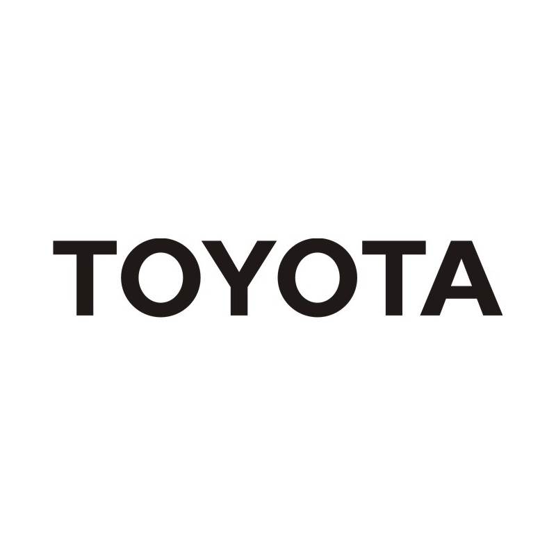 Sticker Toyota 7 - Taille et Coloris au choix