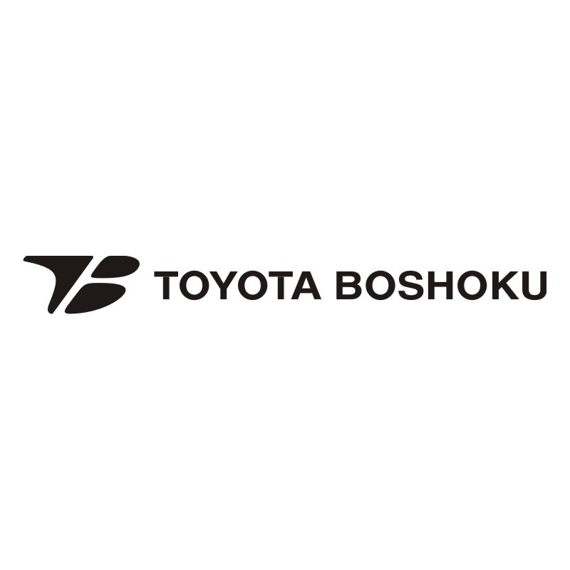 Sticker Toyota Boshoku - Taille et Coloris au choix