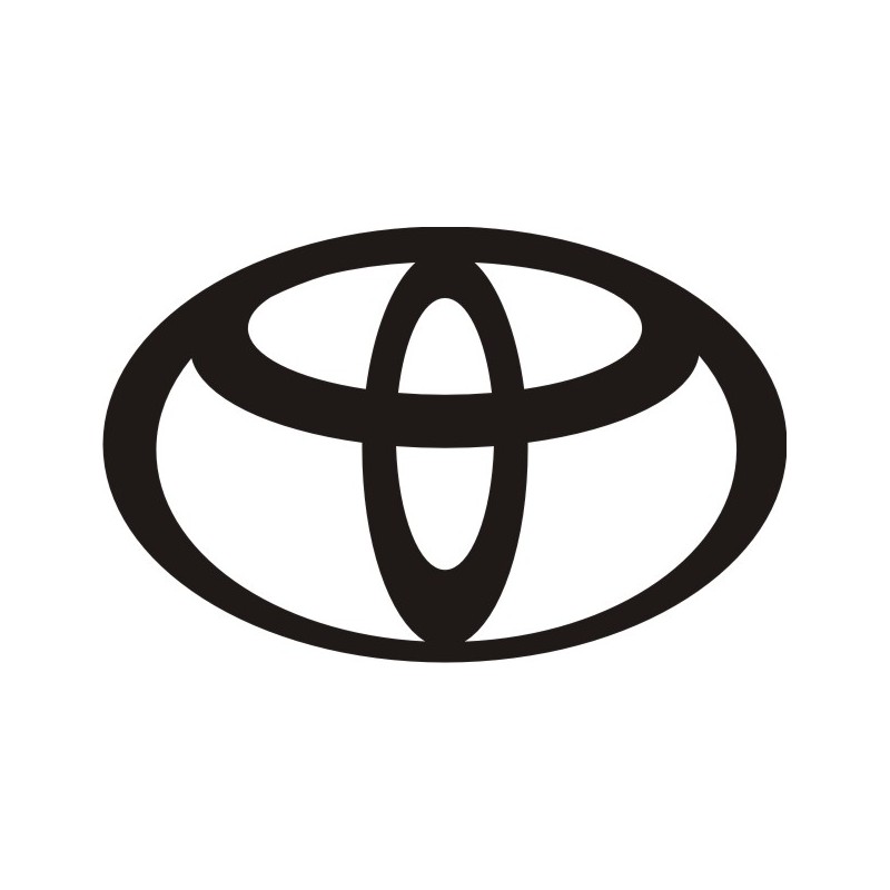 Sticker Toyota logo - Taille et Coloris au choix