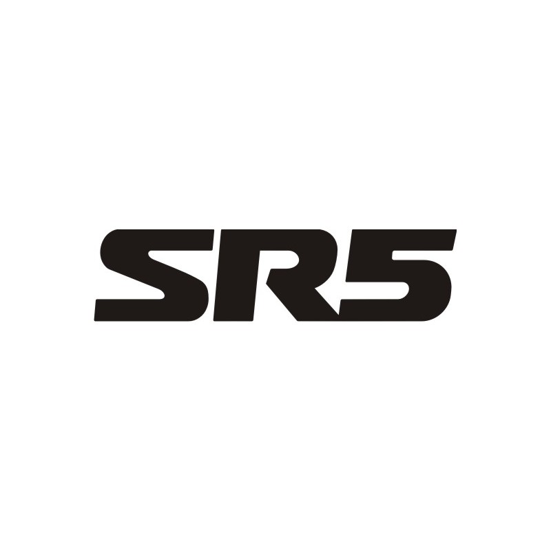 Sticker Toyota SR5 - Taille et Coloris au choix