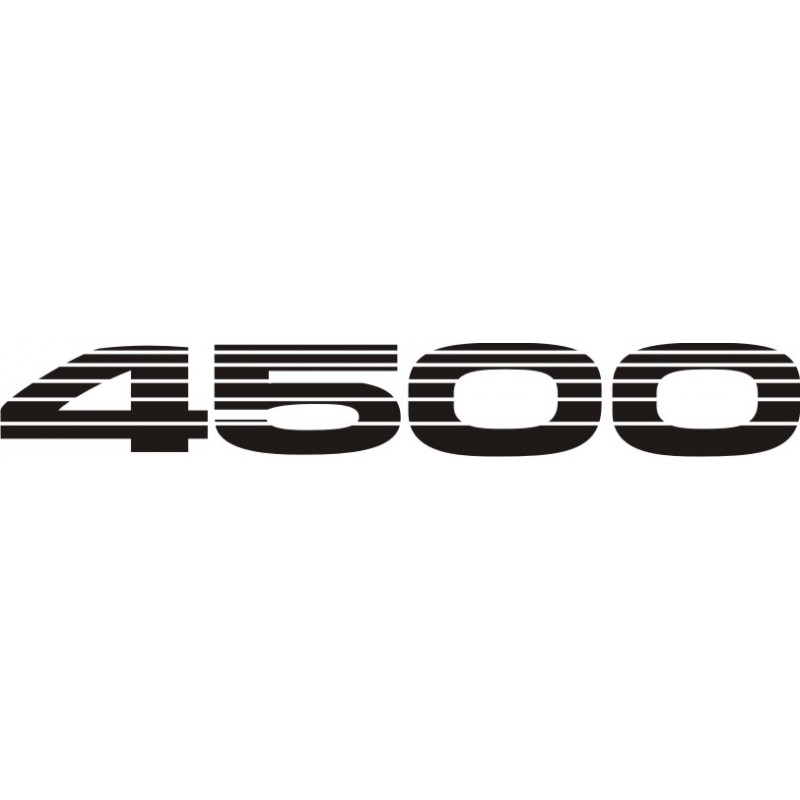 Sticker Toyota 4500 - Taille et Coloris au choix
