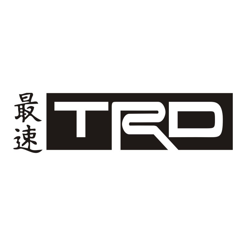 Sticker Toyota Racing Developpement 2 - Taille et Coloris au choix