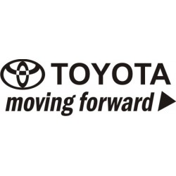 Sticker Toyota Moning Foward - Taille et Coloris au choix