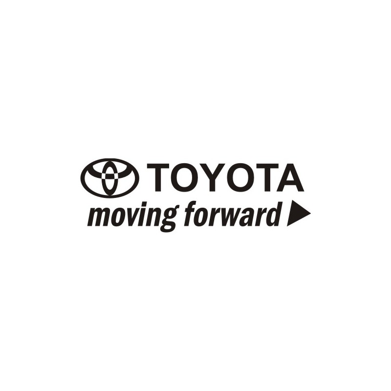 Sticker Toyota Moning Foward - Taille et Coloris au choix