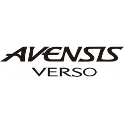Sticker Toyota Avensis Verso - Taille et Coloris au choix