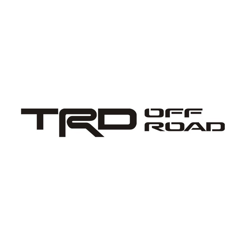 Autocollant TRD Off Road - Taille et Coloris au choix