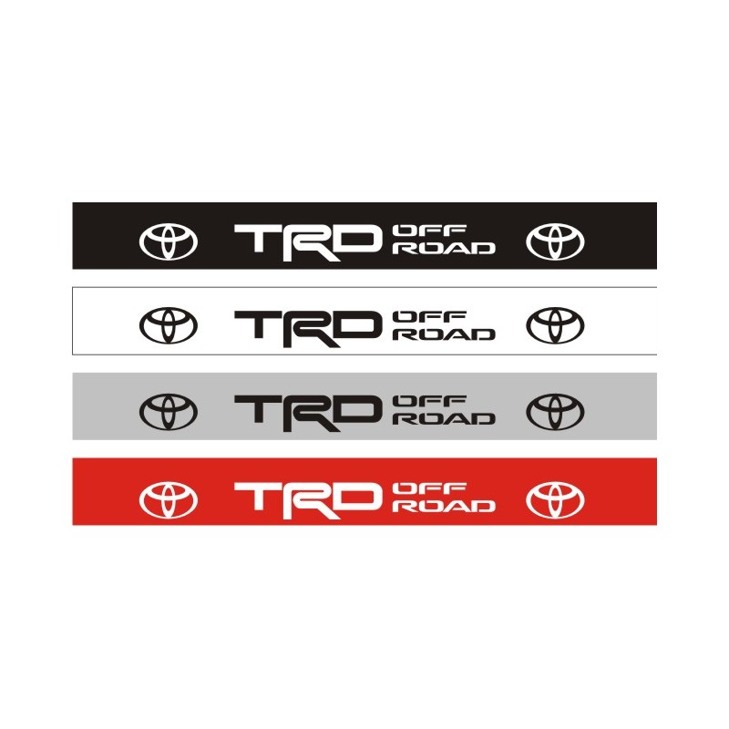 Bandeau pare soleil Toyota TRD Off Road - 130 cm x 15 cm