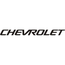 Sticker Chevrolet 1 - Taille et Coloris au choix