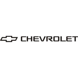Sticker Chevrolet 2 - Taille et Coloris au choix