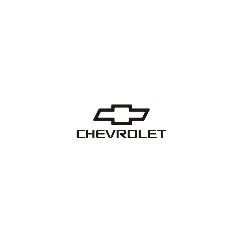 Sticker Chevrolet 3 - Taille et Coloris au choix