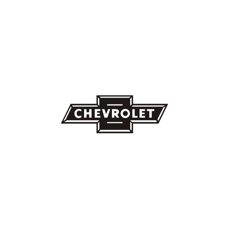 Sticker Chevrolet 4 - Taille et Coloris au choix