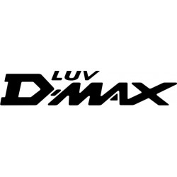 Sticker LUV D-Max - Taille et Coloris au choix