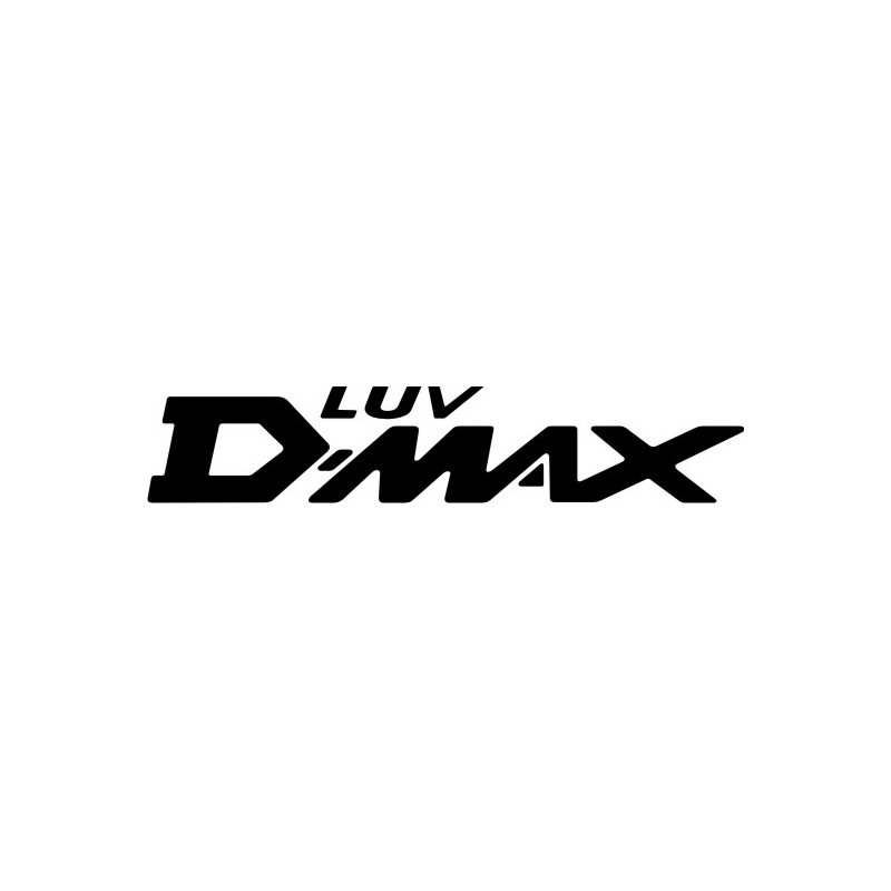 Sticker LUV D-Max - Taille et Coloris au choix