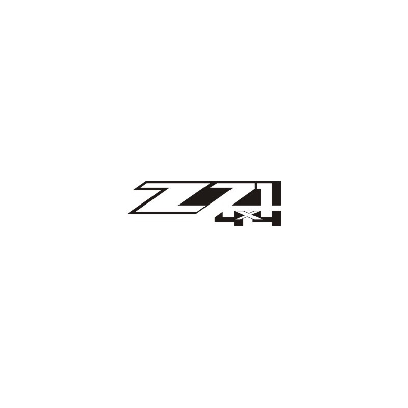 Sticker ZZ1 4x4 - Taille et Coloris au choix
