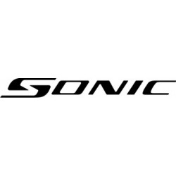 Sticker Chevrolet Sonic - Taille et Coloris au choix