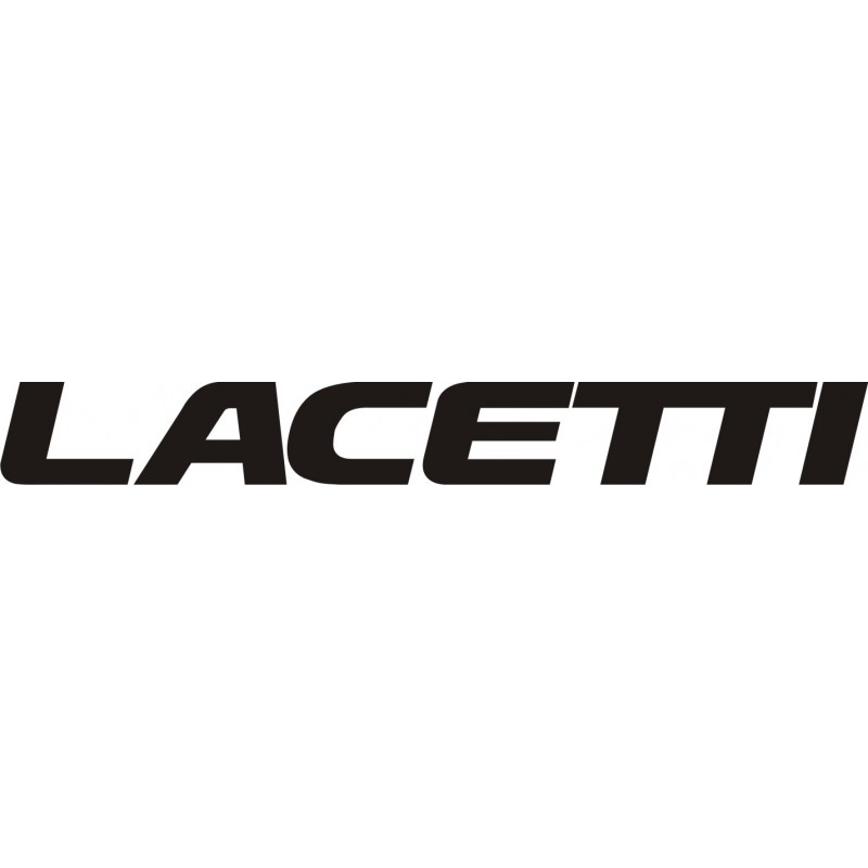 Sticker Chevrolet Lacetti - Taille et Coloris au choix