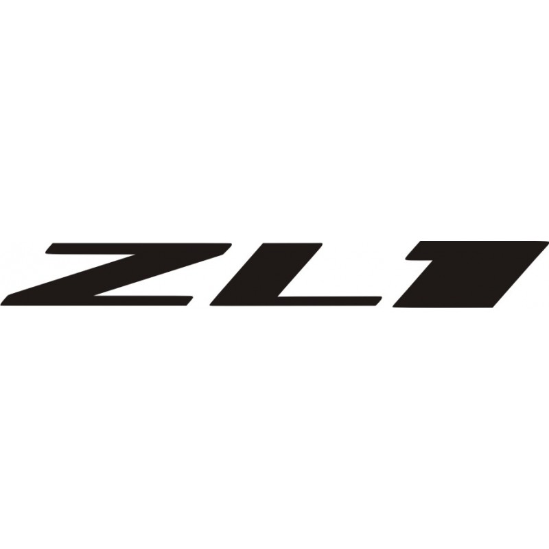 Sticker Chevrolet Camaro ZL1 - Taille et Coloris au choix