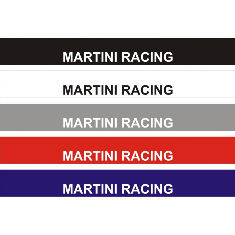 Bandeau pare soleil Martini Racing 2
