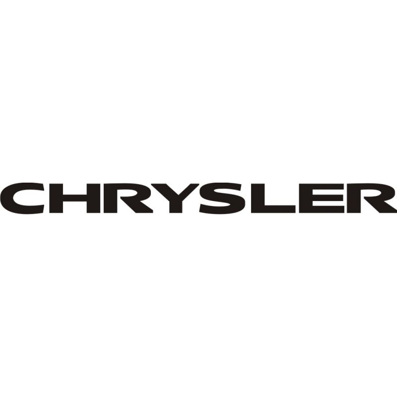 Sticker Chrysler 8 - Taille et Coloris au choix