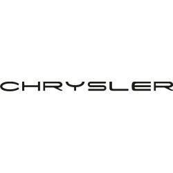 Sticker Chrysler 10 - Taille et Coloris au choix