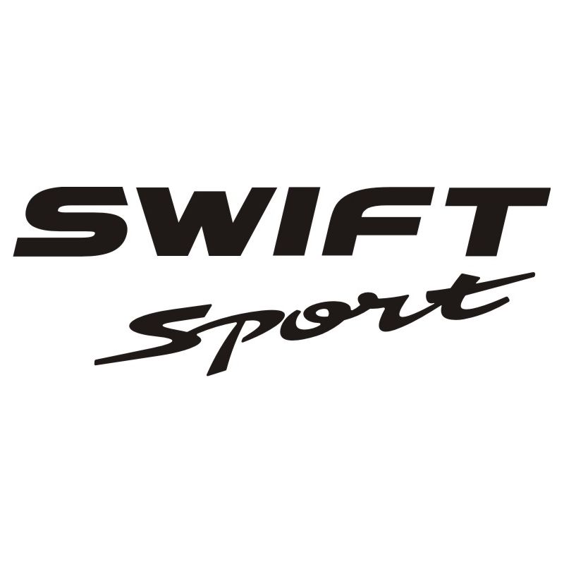 Stickert Suzuki Swift Sport 2 - Taille et Coloris au choix