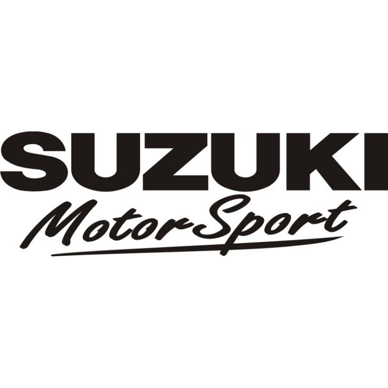 Sticker Suzuki Motor Sport 2 - Taille et Coloris au choix