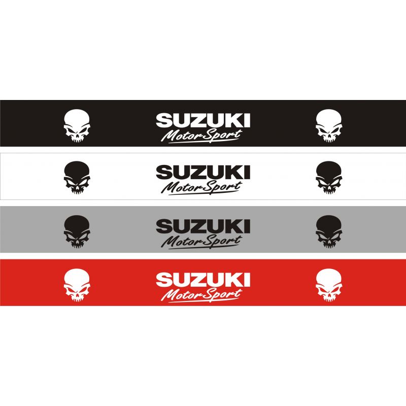 Bandeau pare soleil Suzuki MotorsSport 5 - 130 cm x 15 cm