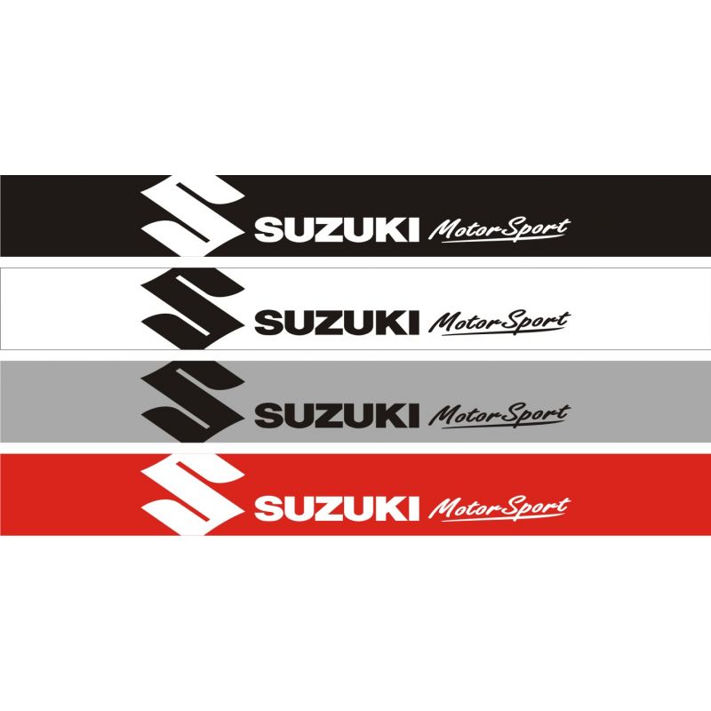 Bandeau pare soleil Suzuki MotorSport 7 - 130 cm x 15 cm