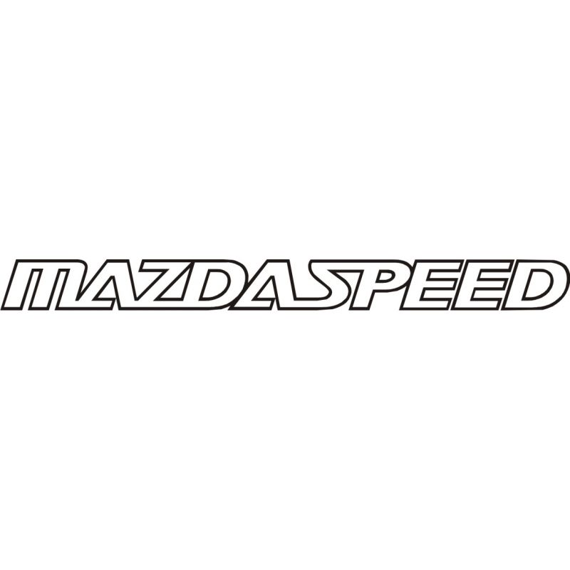 Sticker Mazda Speed - Taille et Coloris au choix