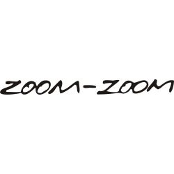 Sticker Mazda Zoom Zoom - Taille et Coloris au choix