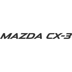 Sticker Mazda CX-3 - Taille et Coloris au choix
