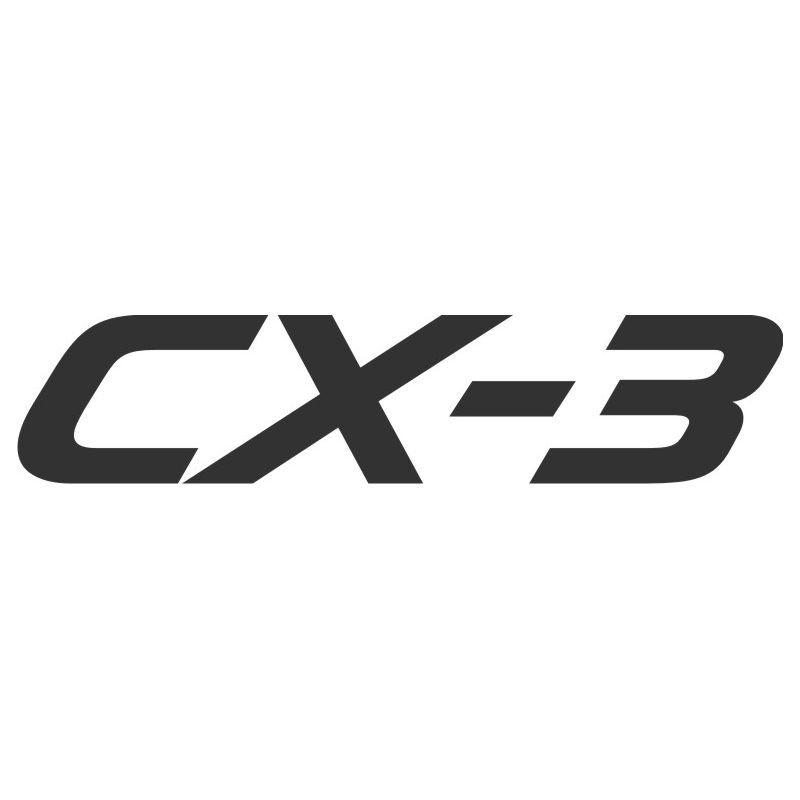 Sticker Mazda CX-3 2 - Taille et Coloris au choix