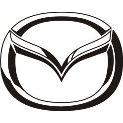 Sticker Mazda 7 - Taille et Coloris au choix