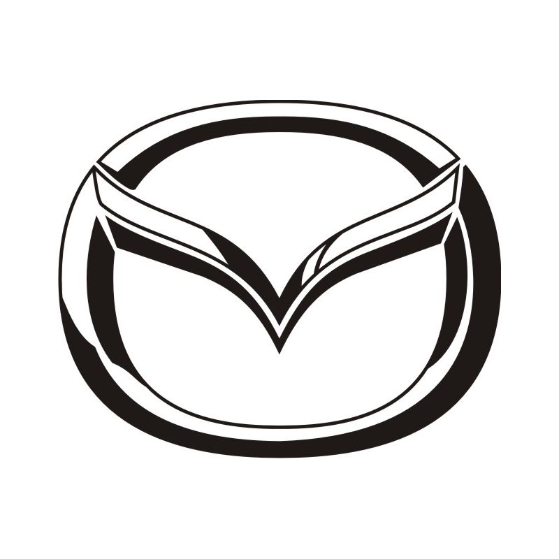 Sticker Mazda 7 - Taille et Coloris au choix