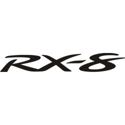 Sticker Mazda RX-8 - Taille et Coloris au choix