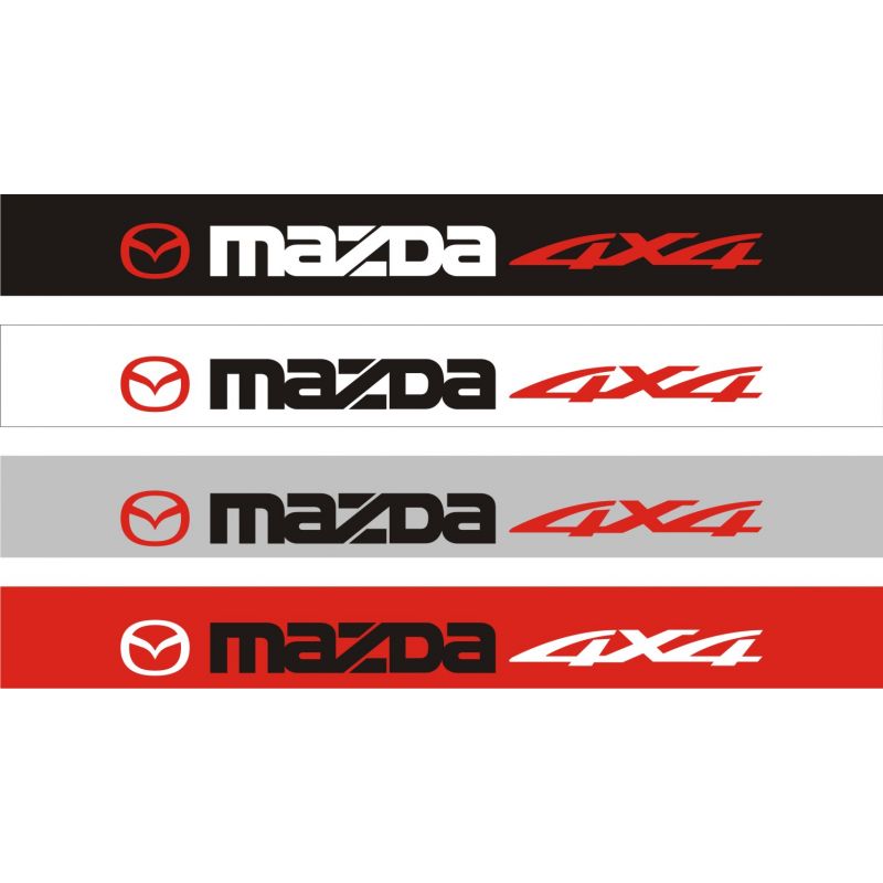 Bandeau pare soleil Mazda 4x4 - 130 cm x 15 cm