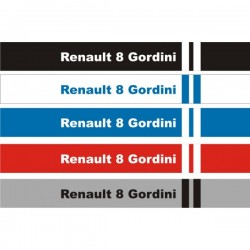 Bandeau pare soleil Renault 8 Gordini 2