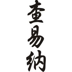 Channa - Sticker prénom en Chinois