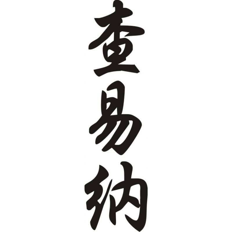 Channa - Sticker prénom en Chinois