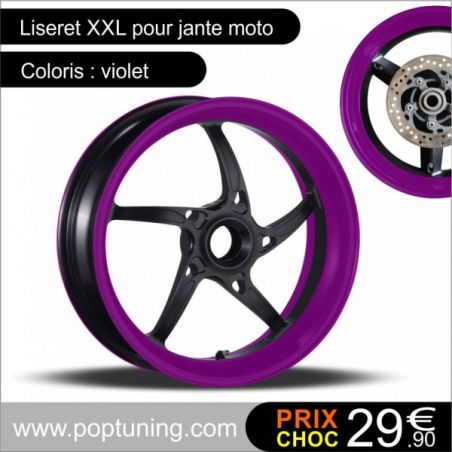 Liseret Adhésif Jaune 3mm De Large - Rouleau De 10 Mètres - Pour Jante, Carénage Moto, Scooter, Quad