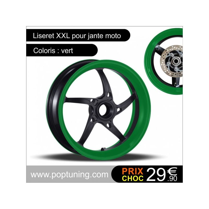 Liseret de jante moto taille XXL