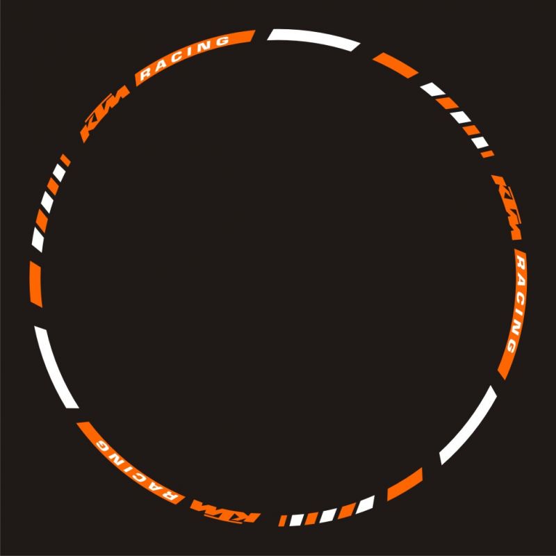 Liserets Autocollants Pour Jantes 19 Pouces - Largeurs 4mm, 6mm, 8mm, 13 Coloris Au Choix Pour Customiser Ta Voiture