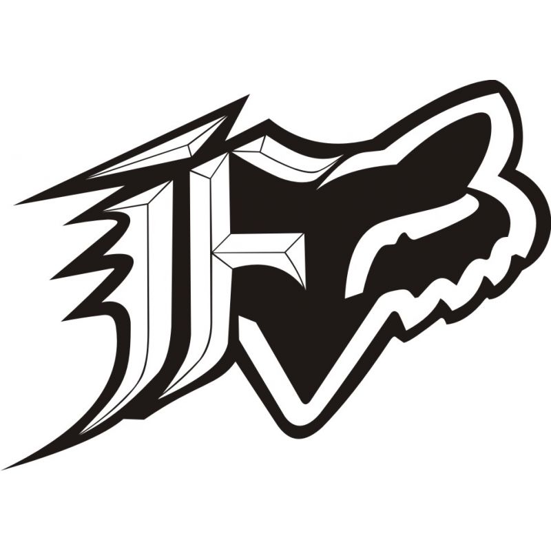 Sticker Moto GP - Sponsors - Fox 10