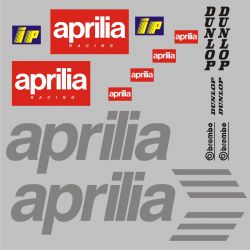 Kit déco adhésif Aprilia 125, 250, etc - Autocollants Moto Aprilia